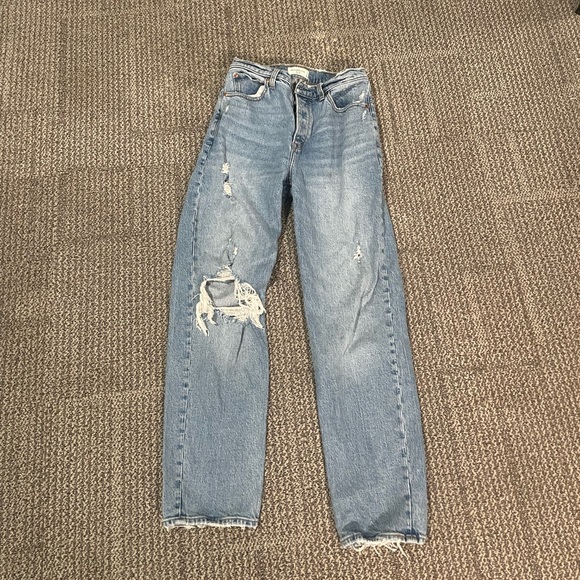 Abercrombie & Fitch Denim - High rise jeans